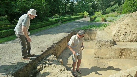 Wykopaliska w Ogrodzie Botanicznym UMCS Wykopaliska w Ogrodzie Botanicznym UMCS