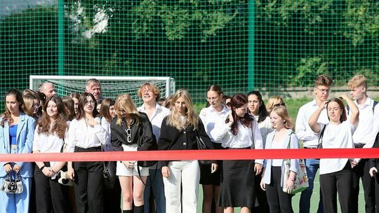 Otwarcie kompleksu boisk V LO
