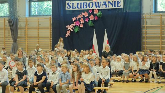 Uczniowie SP nr 58 na ślubowaniu