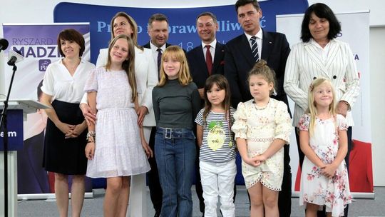 Ryszard Madziar na spotkaniu z mieszkańcami Chełma