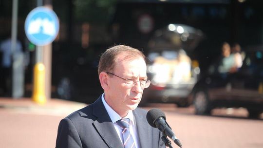 Minister Mariusz Kamiński w Terespolu 
