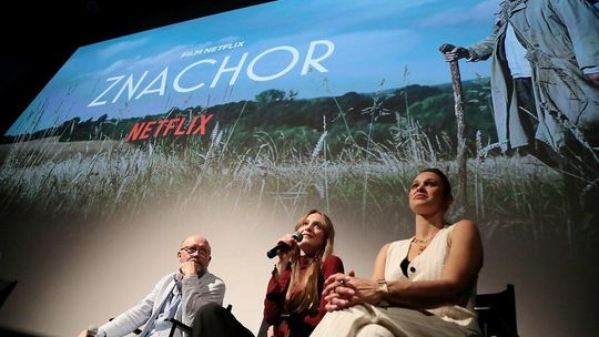 Spotkanie z aktorami filmu "Znachor" w Krasnymstawie