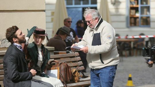 Na planie serialu ''Matylda'' Na planie serialu ''Matylda''