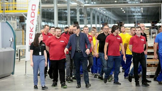 Wizyta premiera Mateusza Morawieckiego w Gościeradowie Wizyta premiera Mateusza Morawieckiego w Gościeradowie