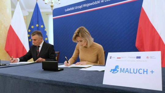 Podpisanie umów z programu Maluch+ 