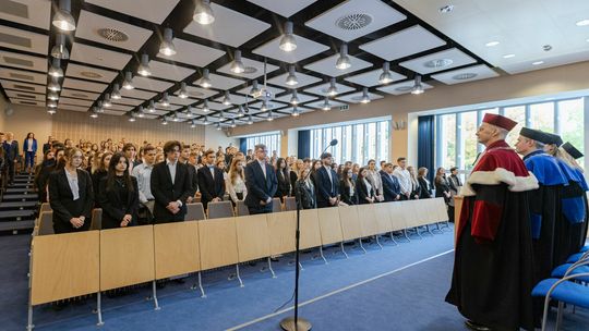 Immatrykulacja studentów pierwszego roku na Wydziale Ekonomicznym UMCS