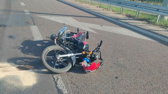 Śmiertelny wypadek z udziałem motorowerzysty