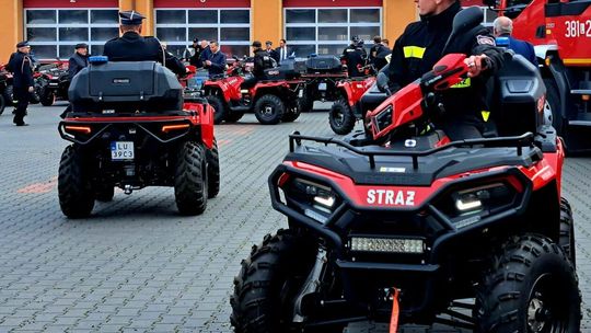 24 jednostki OSP otrzymały nowe quady