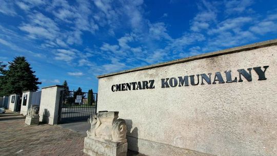 Cmentarz komunalny w Zamościu przed 1 listopada 2023 