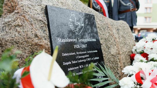 Odsłonięcie tablicy upamiętniającej Stanisława Leszczyńskiego