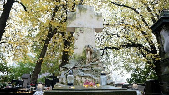 Kazimierz Jaczewski - nagrobek 