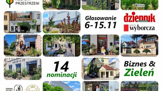 4. Plebiscyt Skarby Kultury Przestrzeni: Biznes i zieleń 