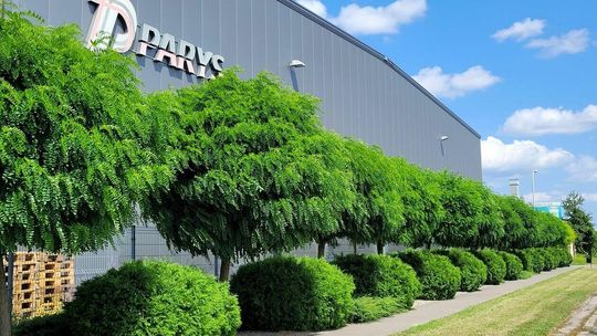FIRMY: PPH Parys na Walentynowicz i Vetterów (Strefa Ekonomiczna) – zielone otoczenie firmy