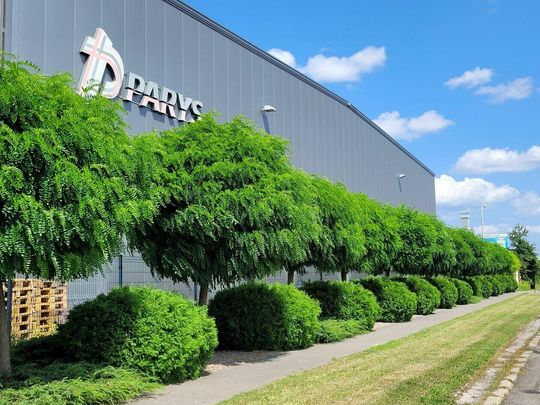 FIRMY: PPH Parys na Walentynowicz i Vetterów (Strefa Ekonomiczna) – zielone otoczenie firmy
