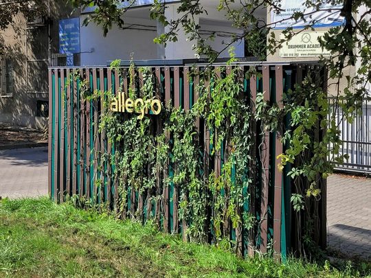 KRAJOBRAZY: Allegro One – pnącza na automatach paczkowych