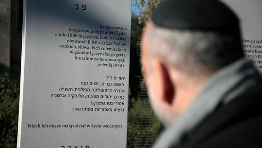 Upamiętnili Żydów zamordowanych w Łęcznej Upamiętnili Żydów zamordowanych w Łęcznej