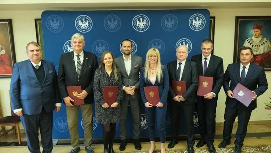 Wręczenie nagród Ministra Zdrowia pracownikom Uniwersytetu Medycznego 