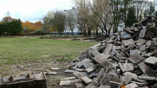 Budowa boiska dla SP nr 3 Budowa boiska dla SP nr 3