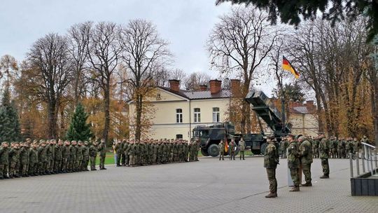 Pożegnalny apel żołnierz Bundeswehry w Zamościu 