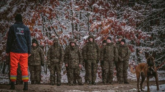 Ćwiczenia lubelskich terytorialsów w Lasach Kozłowieckich Ćwiczenia lubelskich terytorialsów w Lasach Kozłowieckich