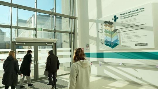 Kliniki zabiegowe w nowej części szpitala USK 1