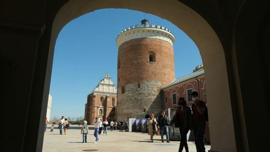 Muzeum Narodowe w Lublinie - widok na dziedziniec zamkowy