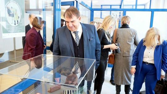 Otwarcie wystawy związanej z 50-leciem nauczania stomatologii w Uniwersytecie Medycznym 