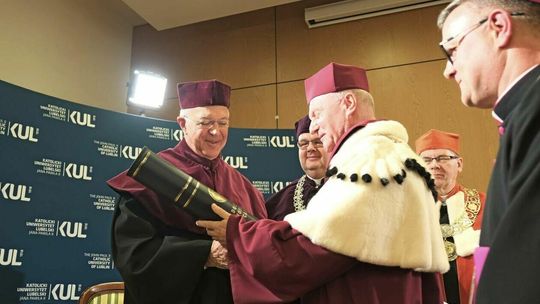 Nadanie tytułu doktora honoris causa KUL prof. Carlowi A. Andersonowi z USA