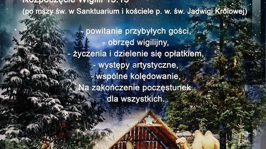 Miejskie wigilie i opłatkowe spotkania 2023 Miejskie wigilie i opłatkowe spotkania 2023
