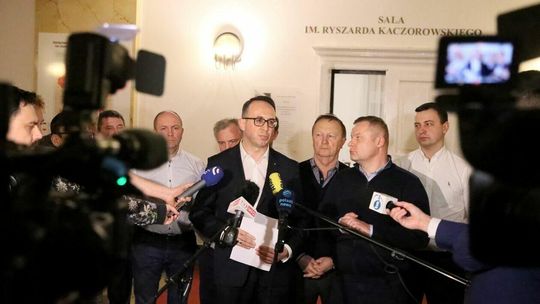 Spotkanie Ministra Infrastruktury Dariusz Klimczak z przedstawicielami branży transportowej w związk