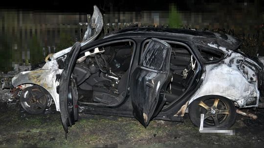 31-latek podpalił samochód jednego z domowników