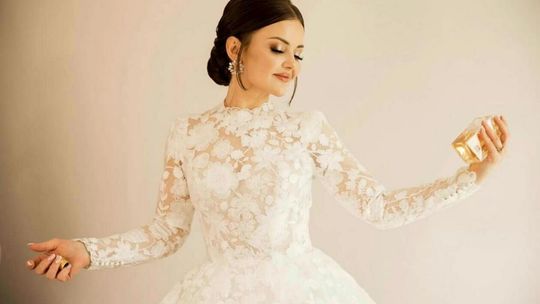 Ślubna suknia Justyny Szwed