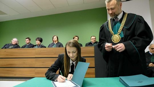 Ślubowanie aplikantów Izby Adwokackiej w Lublinie 