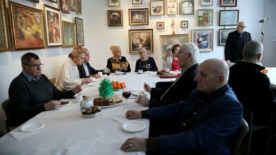 Spotkanie świąteczne dziennikarzy w DK LSM