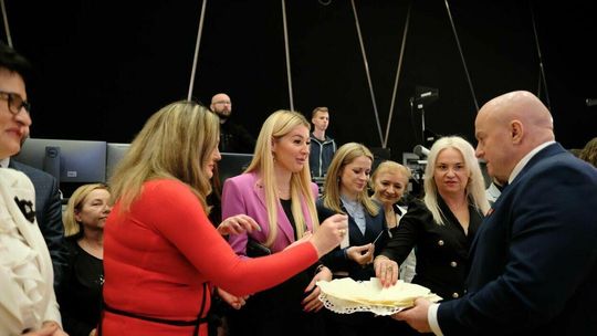 Spotkanie oplatkowe u marszałka