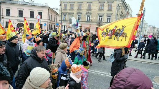 Orszak Trzech Króli przeszedł ulicami Lublina
