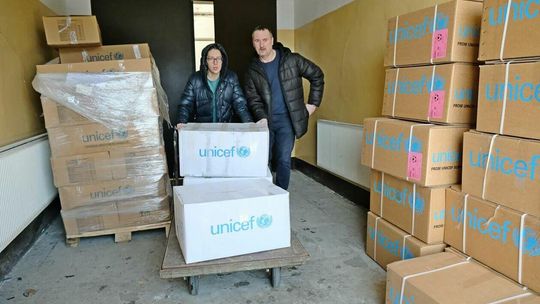 Wyprawki dla uczniów od UNICEF