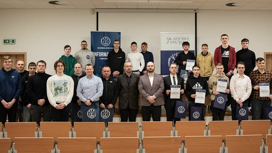 Finał konkursu informatycznego Akademii Zamojskiej