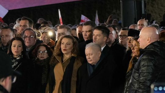 Odsłonięcie pomnika Lecha Kaczyńskiego