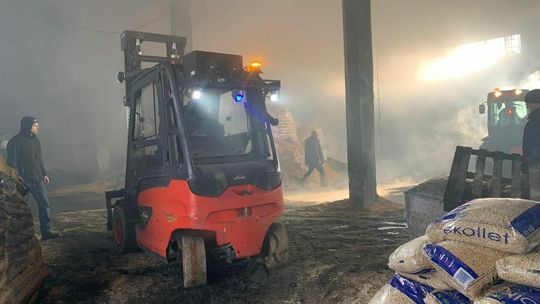 Pożar hali Pożar hali