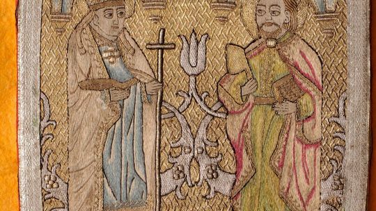 Ornat Biały w Kościele Dominikanów