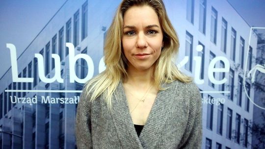 Spotkanie marszałka Jarosława Stawiarskiego z Aleksandrą Mirosław 