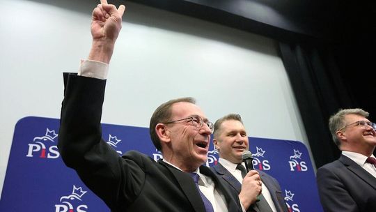 Spotkanie z Mariuszem Kamiński, Maciejem Wąsikiem i Przemysławem Czarnkiem w CSK