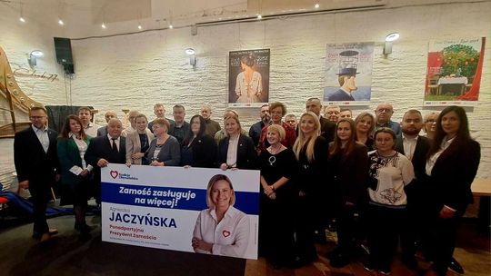 Konferencja prasowa Agnieszki Jaczyńskiej Konferencja prasowa Agnieszki Jaczyńskiej