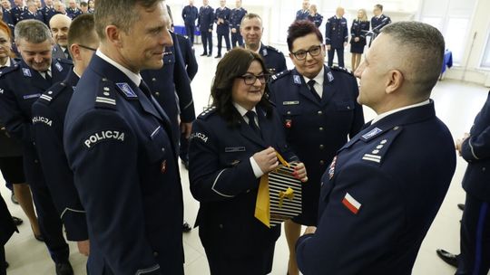 Pożegnanie insp. Jerzego Czebreszuka w KWP Lublin