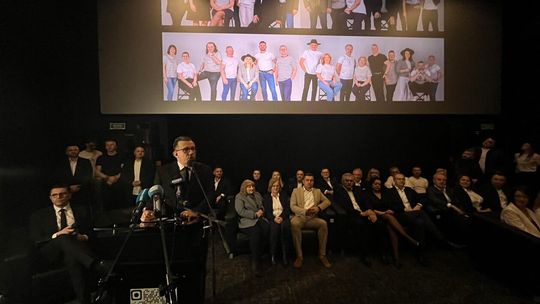 Konferencja otwierająca kampanię wyborczą Andrzeja Wnuka Konferencja otwierająca kampanię wyborczą Andrzeja Wnuka