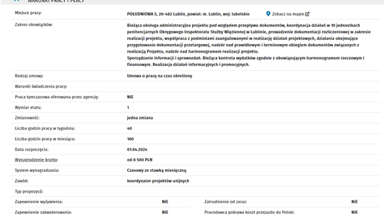 REFERENT - STARSZY SPECJALISTA