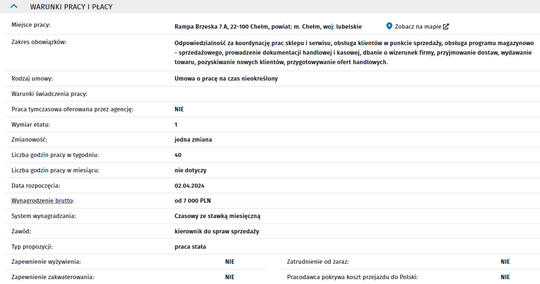 KIEROWNIK SKLEPU SPRZĘTU OGRODNICZEGO