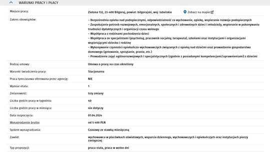 WYCHOWAWCA W PLACÓWCE SPECJALISTYCZNO-TERAPEUTYCZNEJ