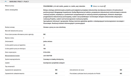 REFERENT - STARSZY SPECJALISTA